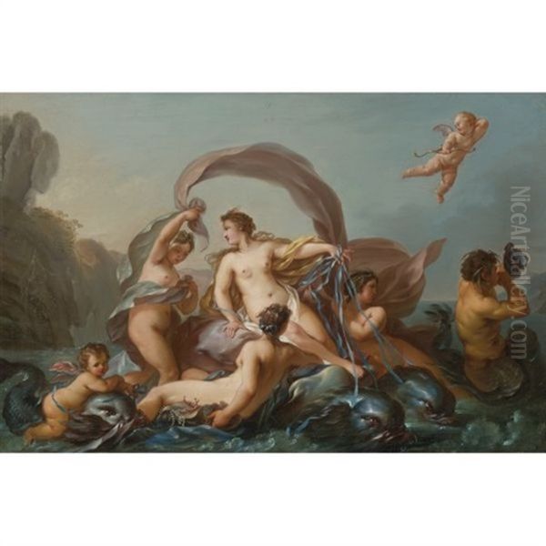 The Birth Of Venus Oil Painting by Jean Baptiste Marie Pierre