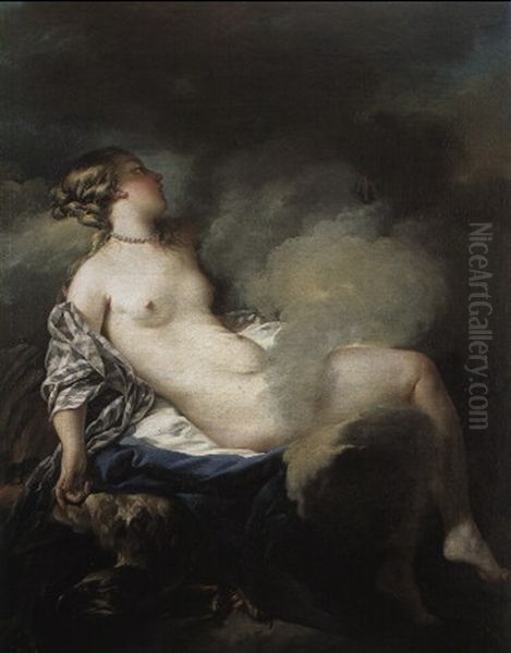 Jupiter Et Io Oil Painting by Jean Baptiste Marie Pierre