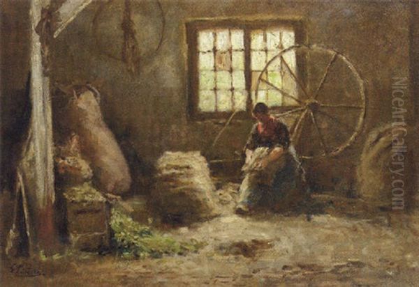 Wolkamster Oil Painting by Evert Pieters