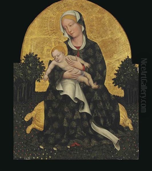 The Madonna Of Humility Oil Painting by Zanino di Pietro