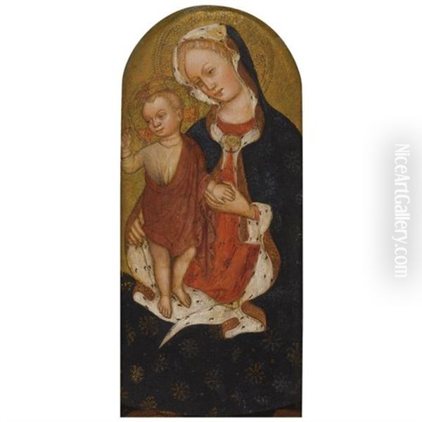 Madonna And Child Oil Painting by Zanino di Pietro