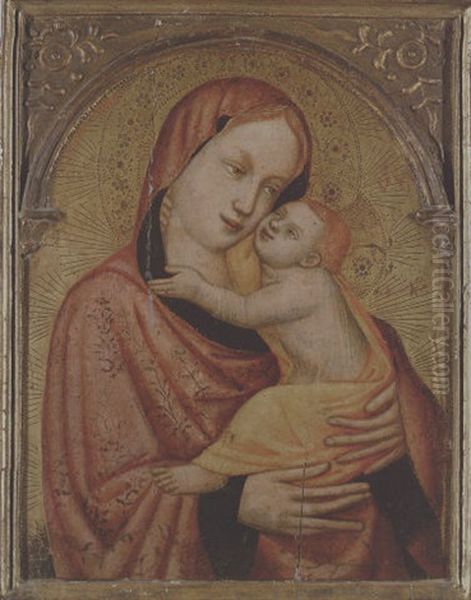 The Madonna And Child Oil Painting by Zanino di Pietro