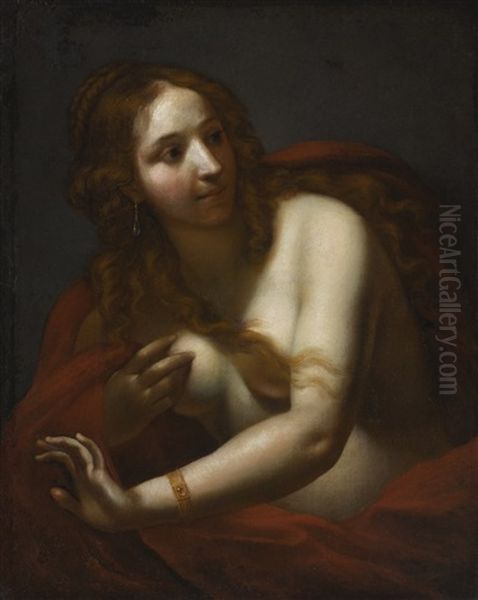 The Penitent Magdalene Oil Painting by Simone Pignoni