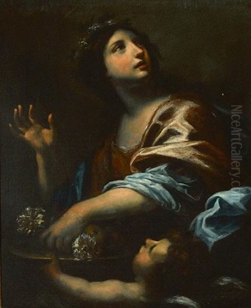 Saint Dorothy Oil Painting by Simone Pignoni