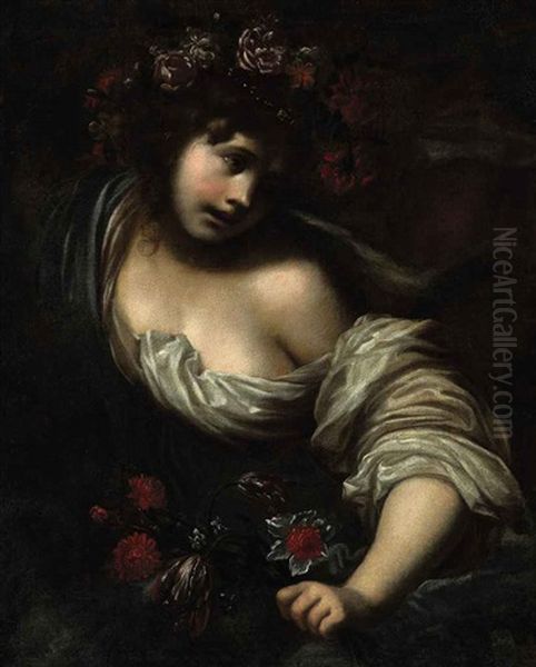 Proserpina Oil Painting by Simone Pignoni