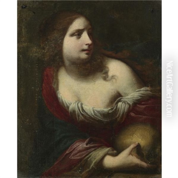 Mary Magdalene Oil Painting by Simone Pignoni