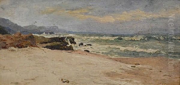 Beach Scene by William Charles Piguenit