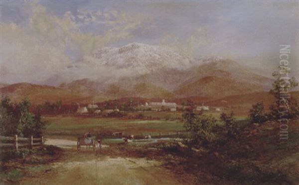 Tasmanian Landscape Oil Painting by William Charles Piguenit