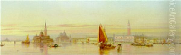 The Venetian Lagoon by Henry Pilleau