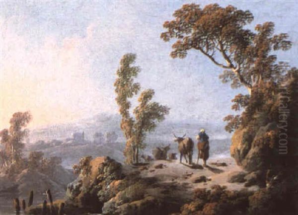 Paysage by Jean Baptiste Pillement