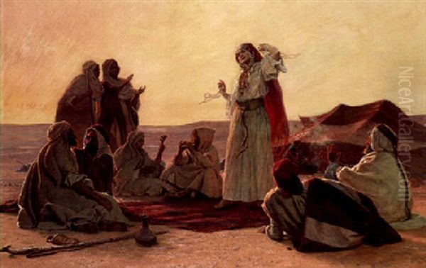 The Arab Dancer

The Arab Dancer Oil Painting by Otto Pilny