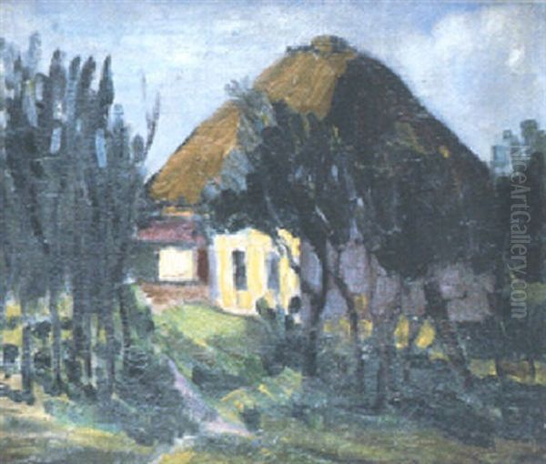 Bondgard I Ukraina Oil Painting by Nikolai Karnilievich Pimenenko