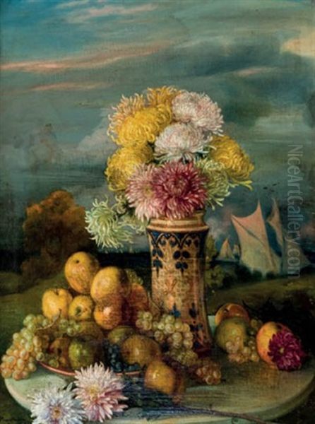 Florero Oil Painting by Jose Pinazo Martinez