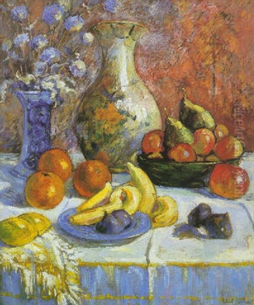 Nature Morte Aux Fruits Oil Painting by Robert Antoine Pinchon