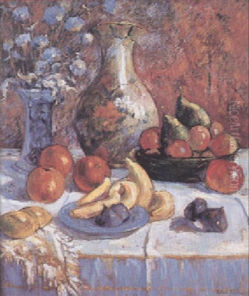 Nature Morte Aux Fruits Oil Painting by Robert Antoine Pinchon