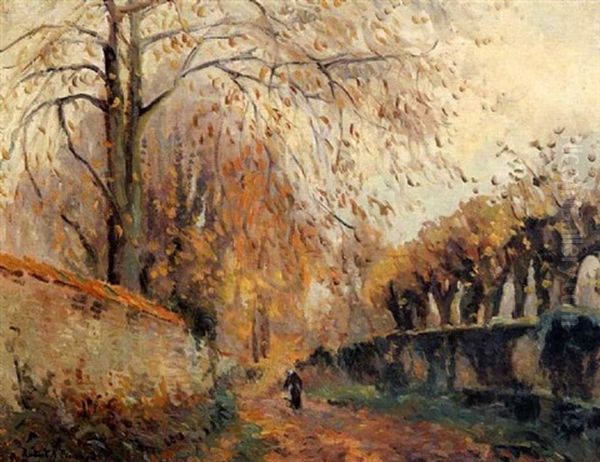 Chemin Ombrage A Bois-guillaume Oil Painting by Robert Antoine Pinchon