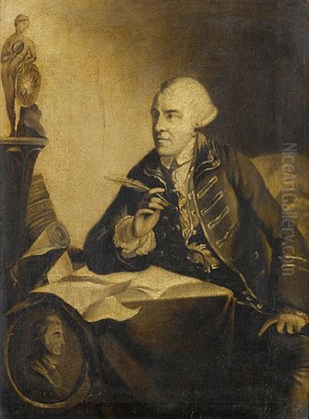 John Wilkes Oil Painting by Robert Edge Pine