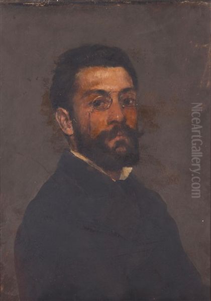 Antonio Maria De Betten Oil Painting by Columbano Bordalo Pinheiro