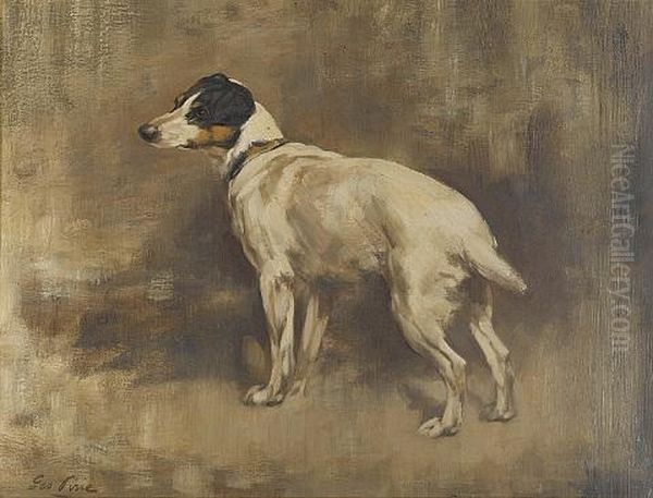 Pickles, The Property Of Miss Jessie Mavor Oil Painting by Sir George Pirie