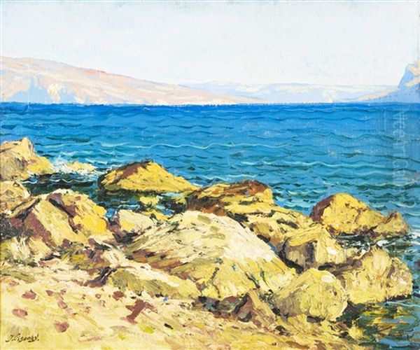 Mala Luka Oil Painting by Joseph Pisecky