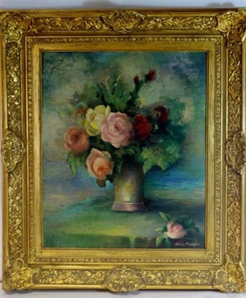 Bouquet De Fleurs Oil Painting by Felix Pissarro