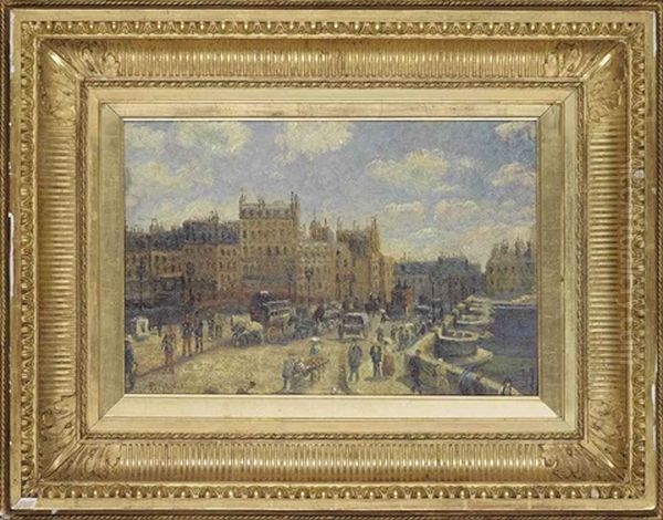 Le Pont Neuf by Lucien Pissarro