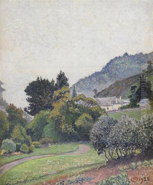 Tunstal, The Estuary Oil Painting by Lucien Pissarro