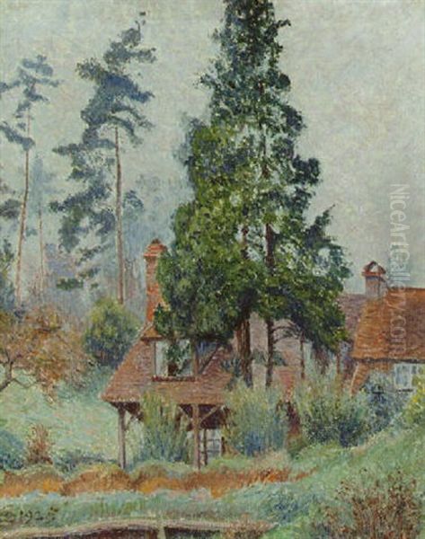 Rufft, Grayshott Oil Painting by Lucien Pissarro