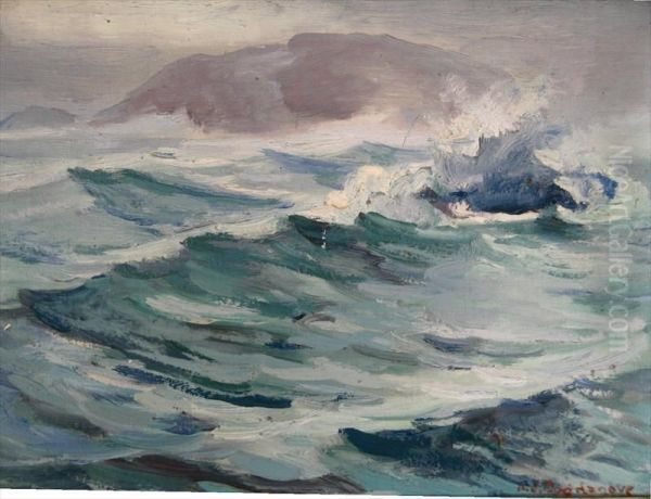 Ocean Waves by Abraham Jacobi Bogdanove