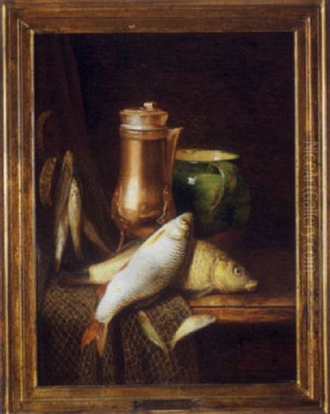 Nature Morte Aux Poissons by Claudius Pizetta