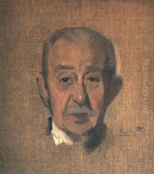 Retrato Del Marqu,s De Foronda Oil Painting by Cecilio Pla