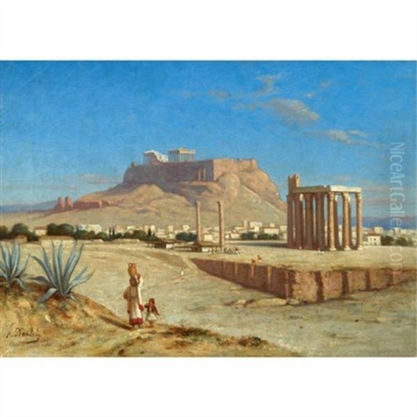 Athens by Hippolyte Plantet