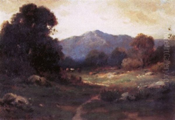 Sonoma Landscape Oil Painting by Alexis Matthew Podchernikoff