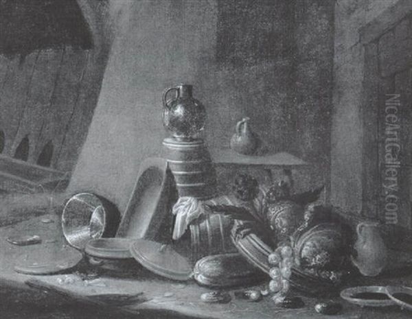 Bauernwirtschaft Oil Painting by Egbert Lievensz van der Poel