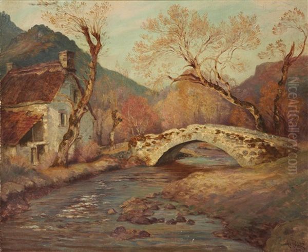 Paysage Dans La Creuse Oil Painting by Armand Point