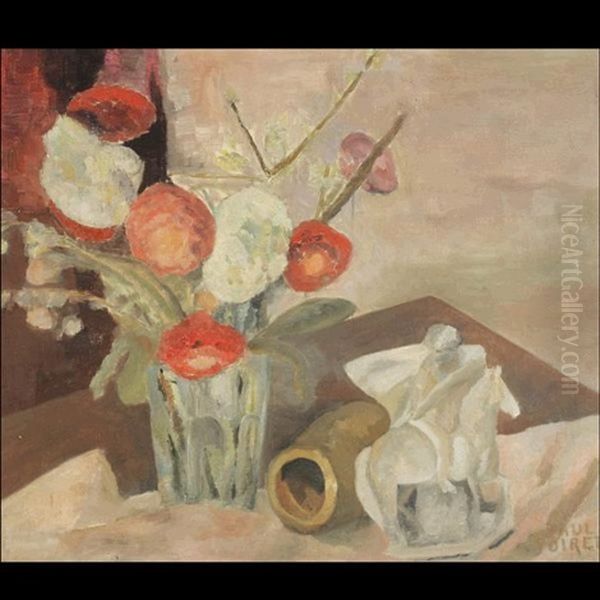 Tabletop Still Life Oil Painting by Paul Poiret