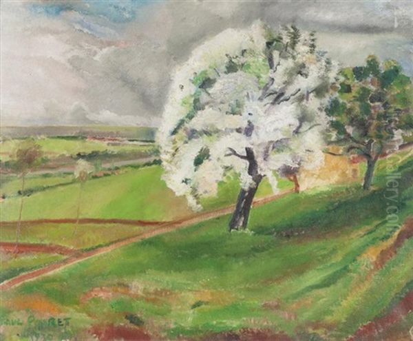 Paysage De Campagne Oil Painting by Paul Poiret