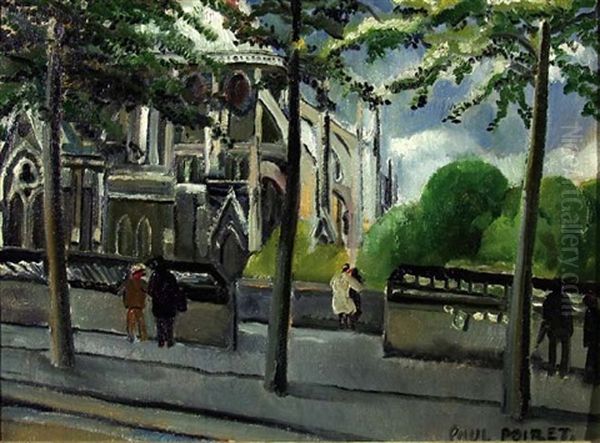 Notre Dame De Paris Oil Painting by Paul Poiret