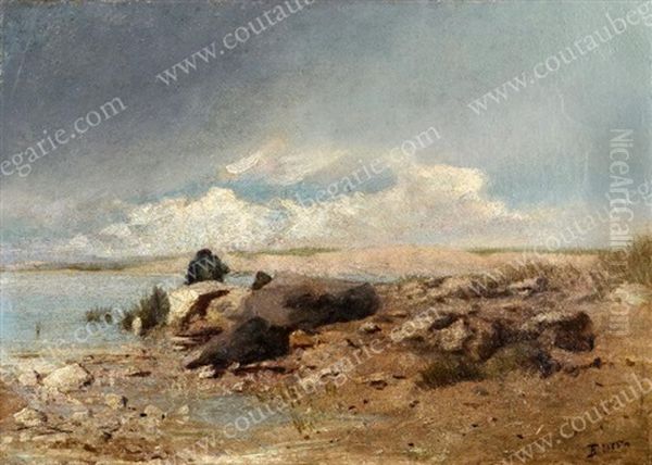 Paysage Lacustre Oil Painting by Vasili Dimitrievich Polenov