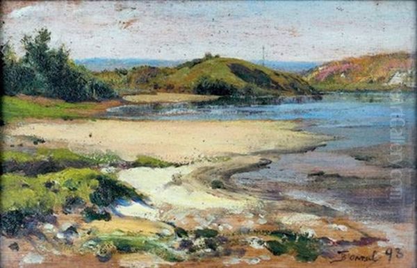 Vue D'un Estuaire Oil Painting by Vasili Dimitrievich Polenov