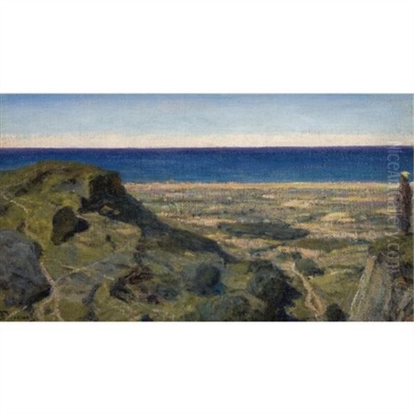 The Dead Sea Oil Painting by Vasili Dimitrievich Polenov