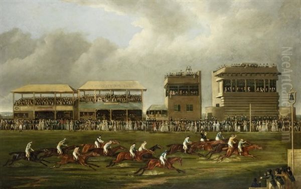 The Wokingham Stakes Oil Painting by James Pollard