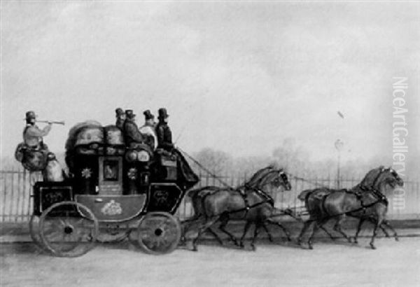 Davenport-london Royal Mail Coach by James Pollard