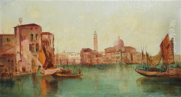 San Pietro De Castello Oil Painting by Alfred Pollentine