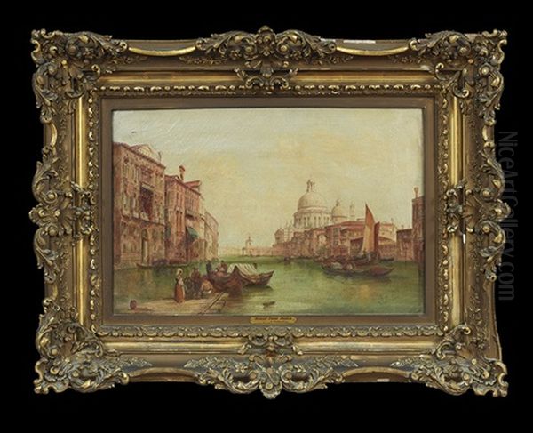 Grand Canal, Venice Oil Painting by Alfred Pollentine