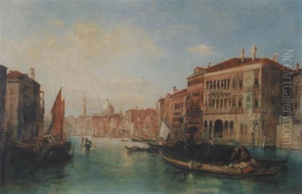 Venedig Oil Painting by Alfred Pollentine