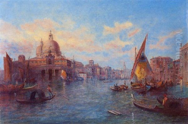 Vista De Venecia Oil Painting by Alfred Pollentine