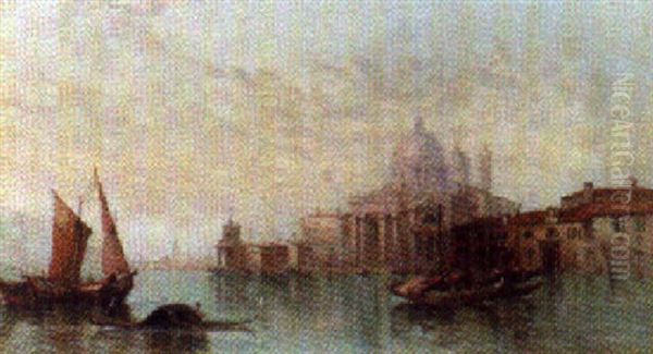 Santa Maria, Venice Oil Painting by Alfred Pollentine