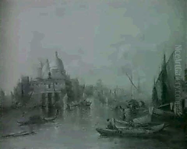 Grand Canal, Venice Oil Painting by Alfred Pollentine