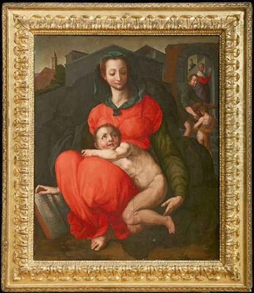 Madonna Del Libro Oil Painting by  Pontormo